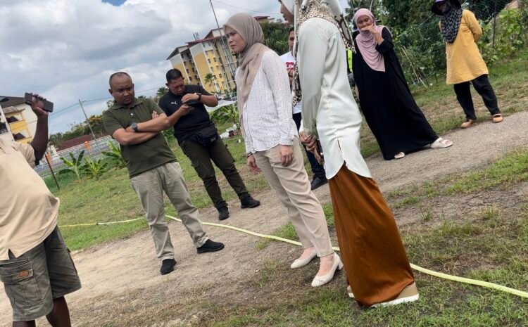  LAWATAN TAPAK PERMASALAHAN LEMBU BERKELIARAN DI TAMAN ILMU SUNGAI ACHEH