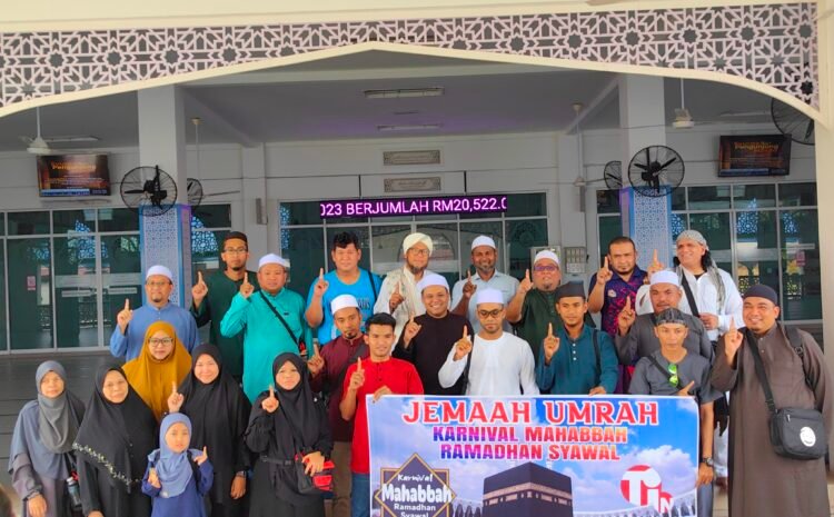  PELEPASAN JEMAAH UMRAH KARNIVAL MAHABBAH RAMADAN SYAWAL