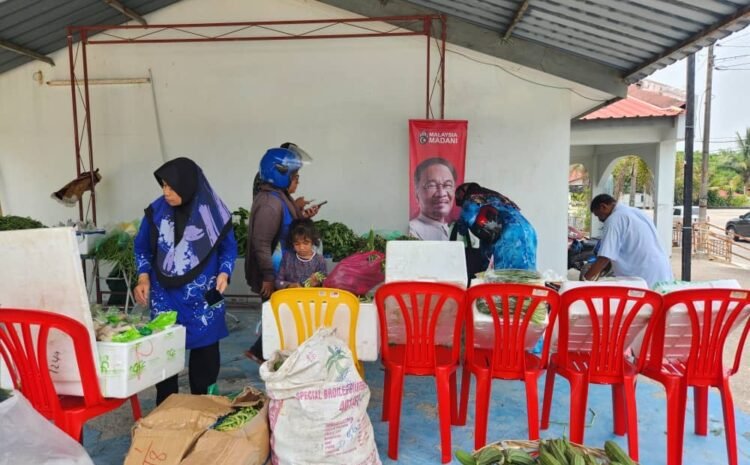  Sumbangan sayur percuma bersama mutiara food bank